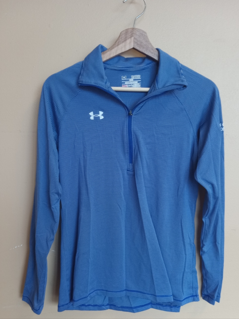 Under Armour Blue Quarter-Zip Performance Pullover